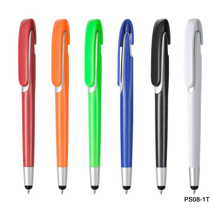 Colorful Transparent Plastic Ballpoint Pen 2