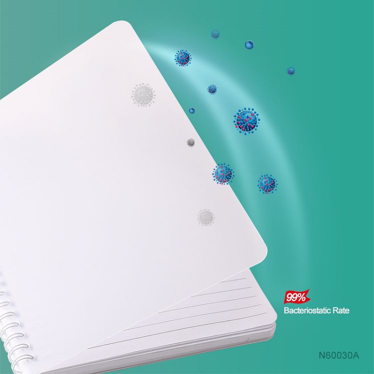 Antibacterial PP Cover Notebook