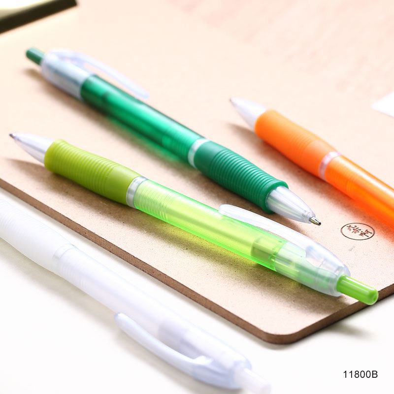 Rubber Finish Soft Touch Plastic Ballpoint Pen 2