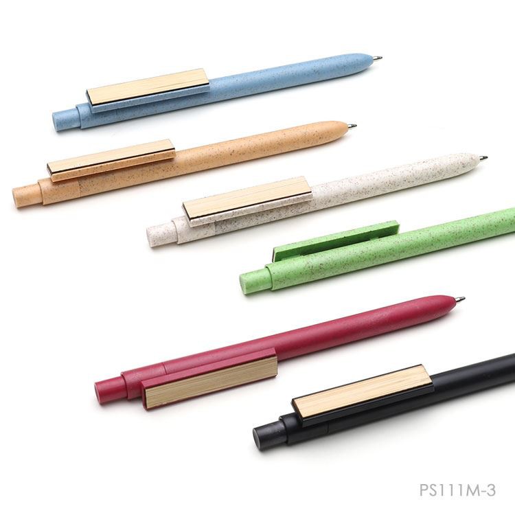 Wheat Straw Desktop Pen Set 2