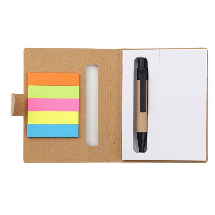 Cork Sticky Notes Notepad 2
