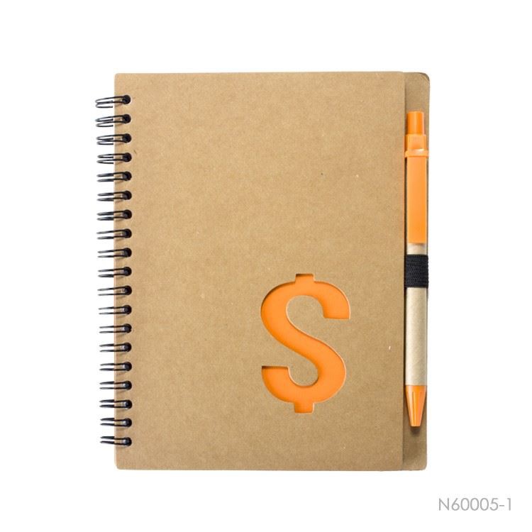 Spiral Kraft Notebook