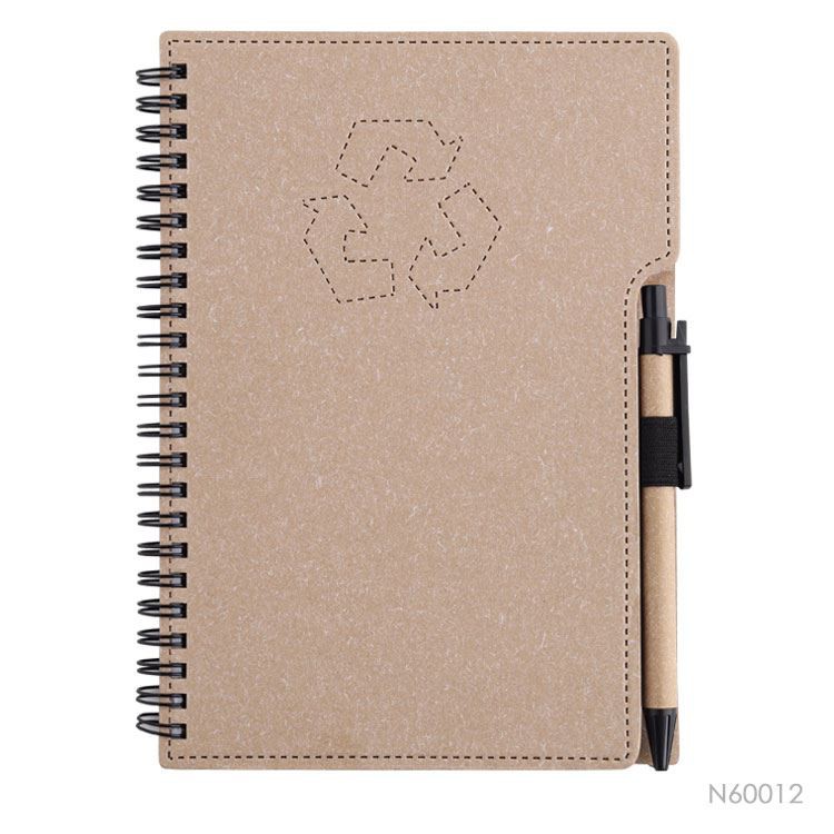 A5 Kraft Hard Cover Notebook