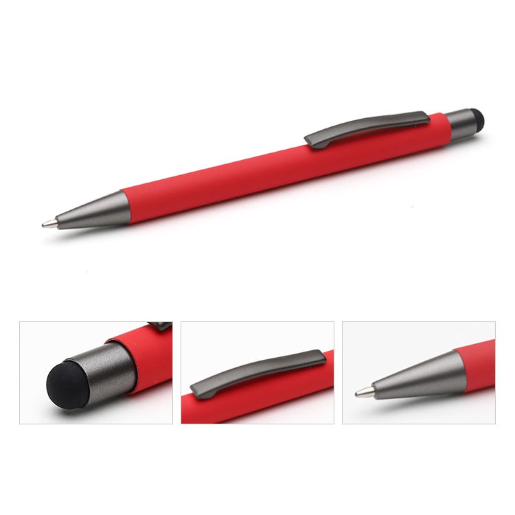 Aluminium Ballpen With Stylus