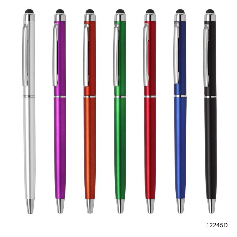 Cap Off Triangle Shape Pen With Metal Clip