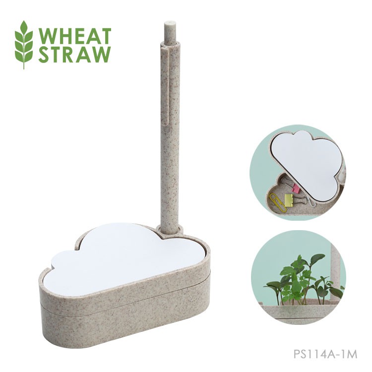 Wheat Straw Desktop Pen Set