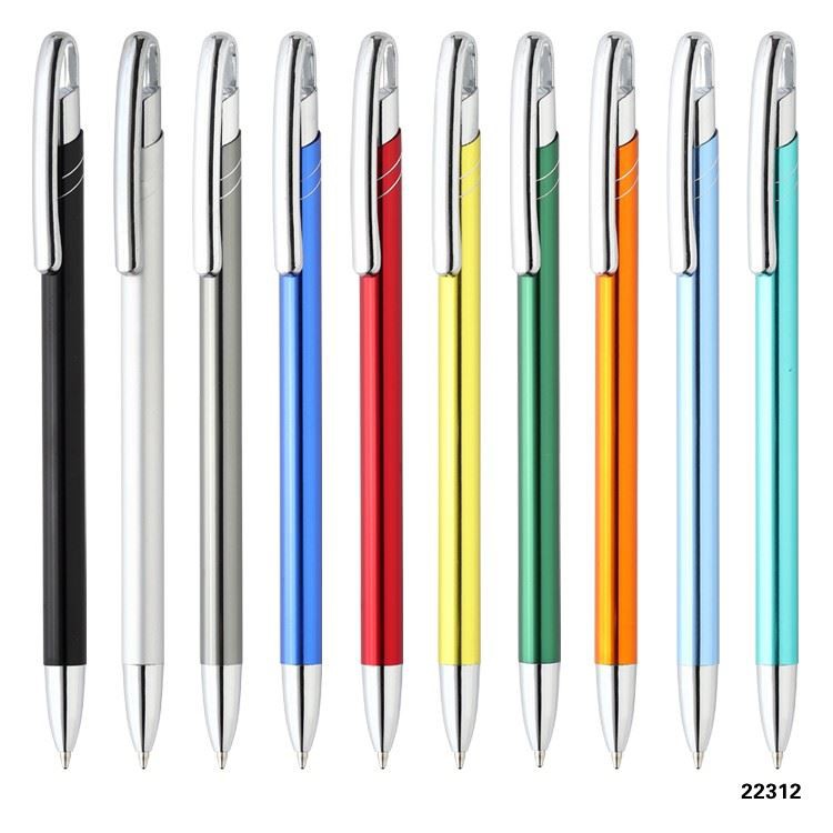 Click Action Aluminium Ballpen