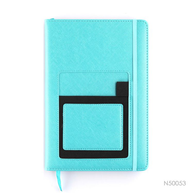 A5 Notebook With PU Splicing Hardcover