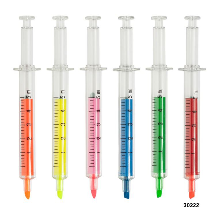 Syringe Shape Highlighter Pen