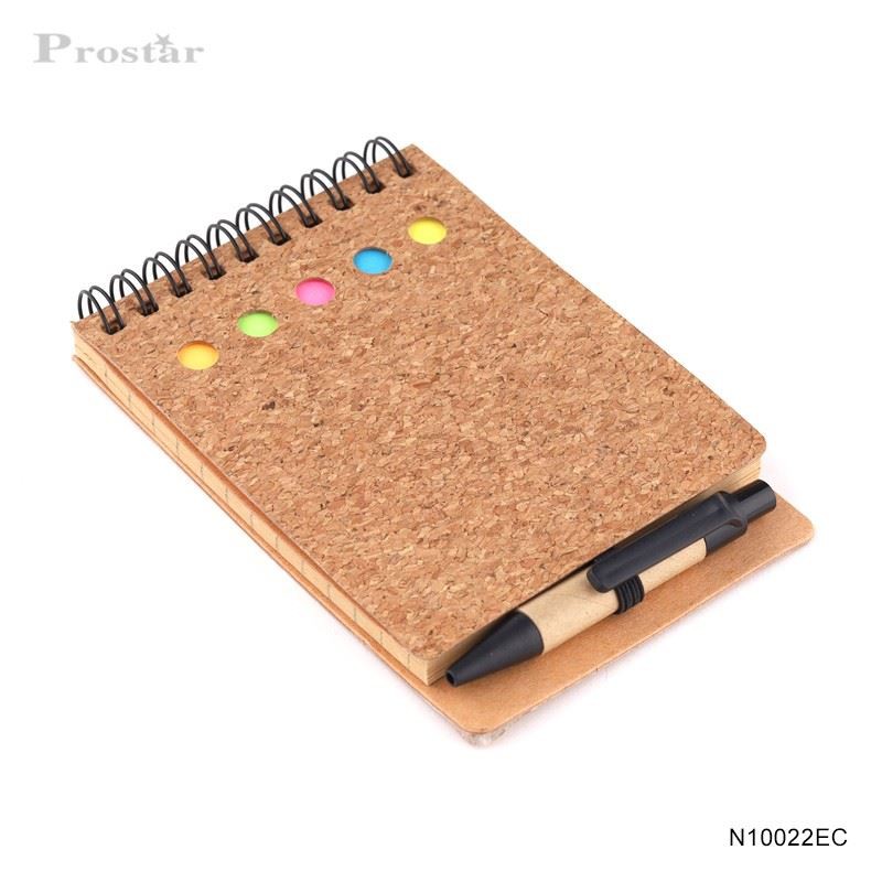 Cork Cover Notepad