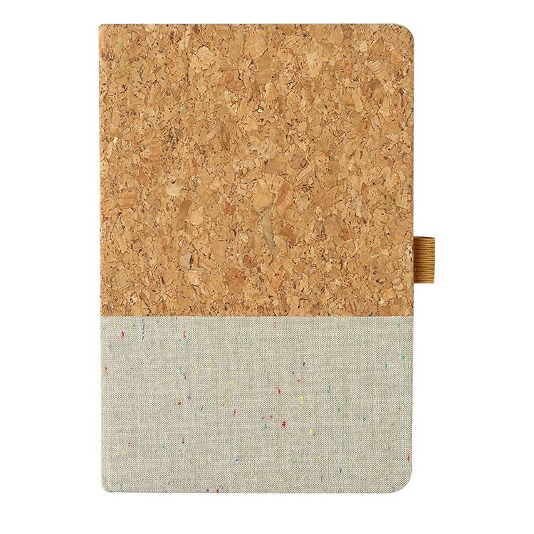 Cork With Linen Hardcover Notebook