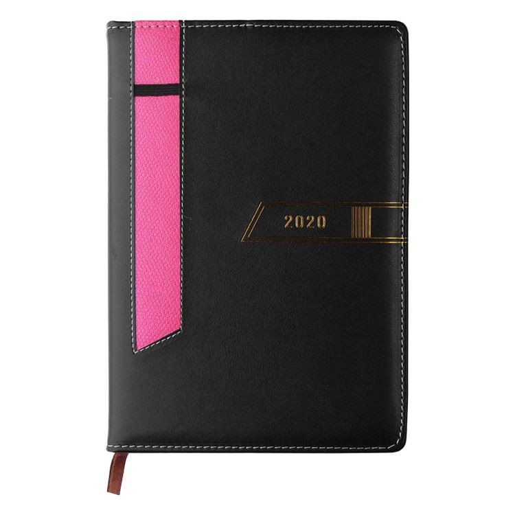 Softcover Color Changing PU Notebook With Pocket