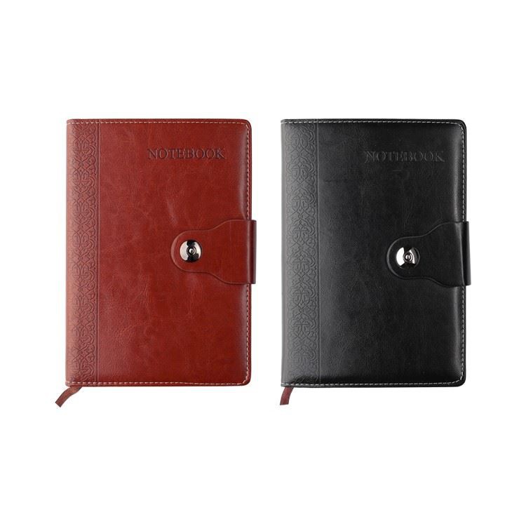 A5 Premium Pull-up Leather Cover Notebook