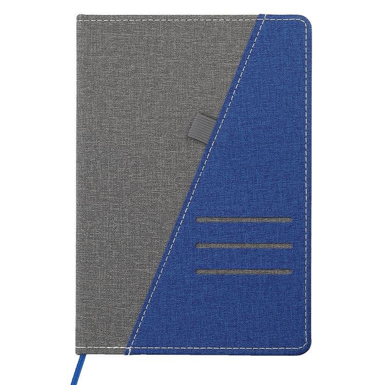 2022 Pu Notebook With Card Holder On Cover