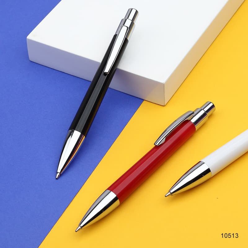 Colourful Push Action Pen