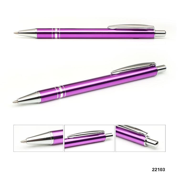 Colored Oxydic Aluminium Ball Pen