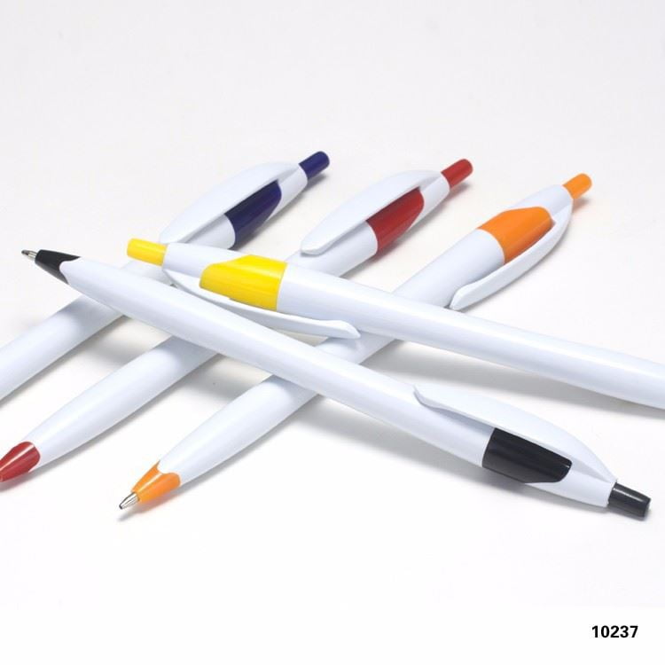 Thin Blank Plastic Ballpoint Pen