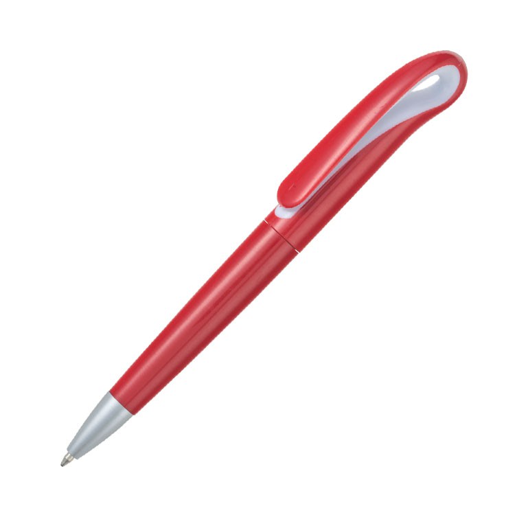 Twist Action Solid Colored Ball Pen