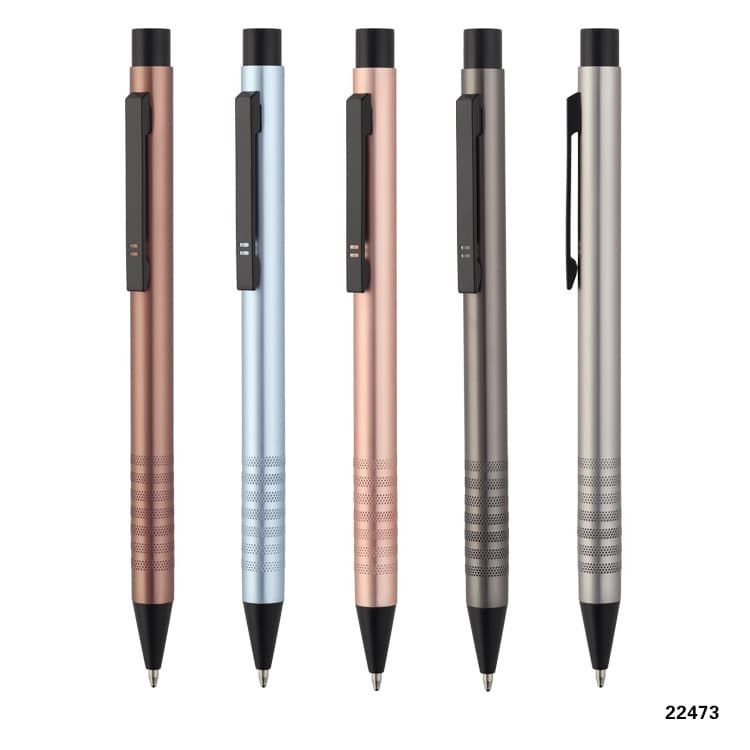 Fashion Push Action Aluminium Ballpen