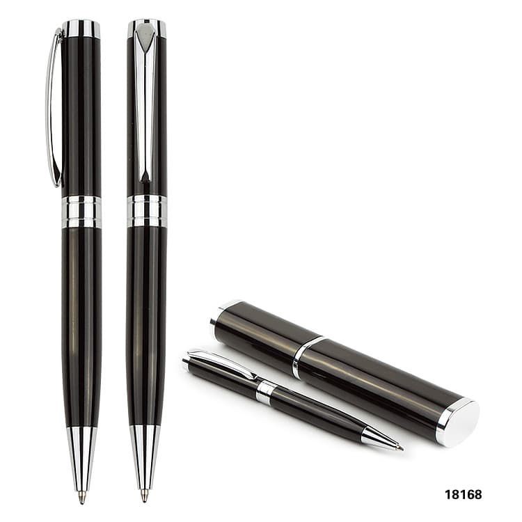 Twist Action Lacquered Lexury Metal Ballpoint Pen