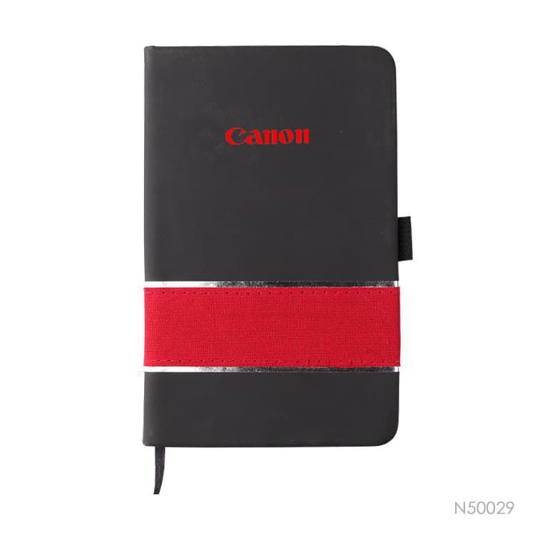 Red PU Notebook
