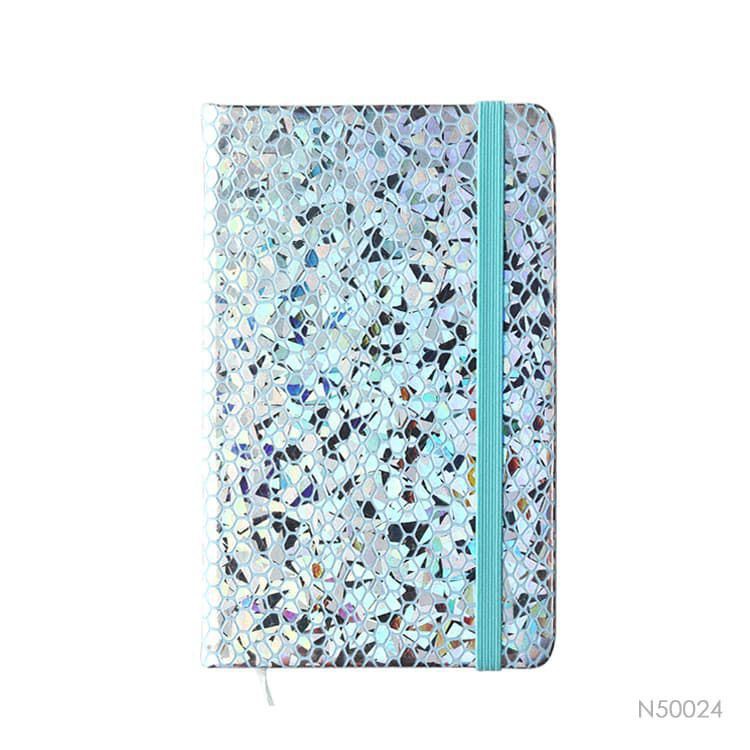 PU Notebook With Sequin Writing Journal Notebook