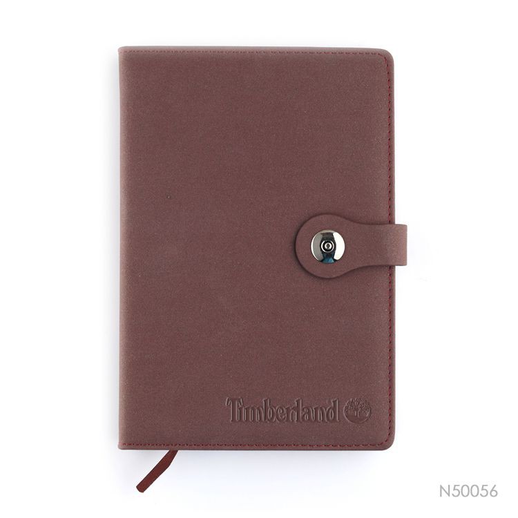 PU Hard Cover Journary With Metal Buckle