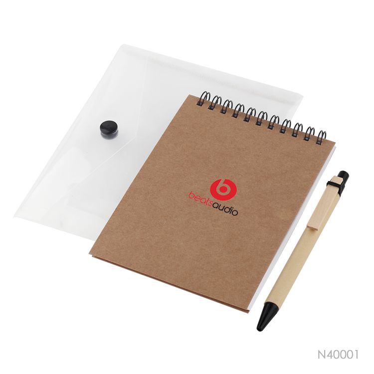 ECO Notebook With PVC Envelope