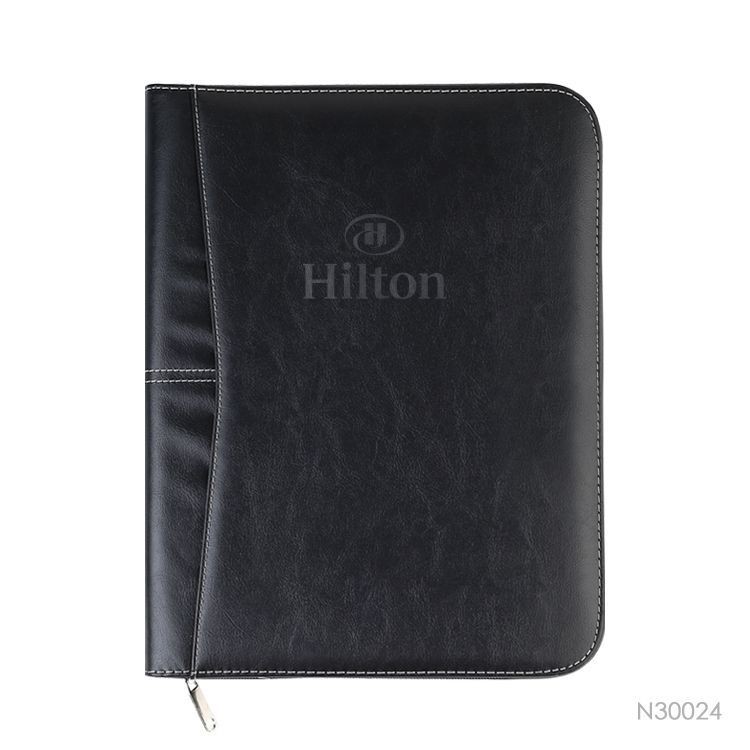 PU Leather Portfolio Notebook