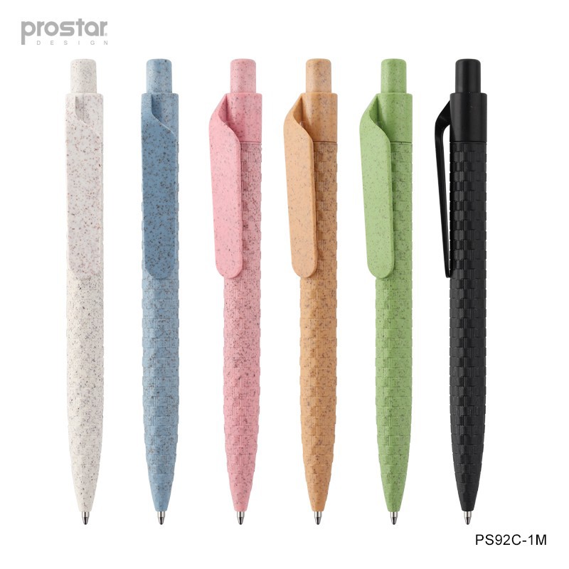 Wheat Straw Braided Pattern Ball Pen