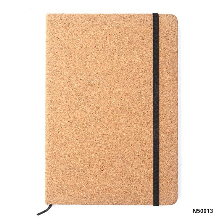 Eco-Friendly Natural Cork Hardcover Notebook