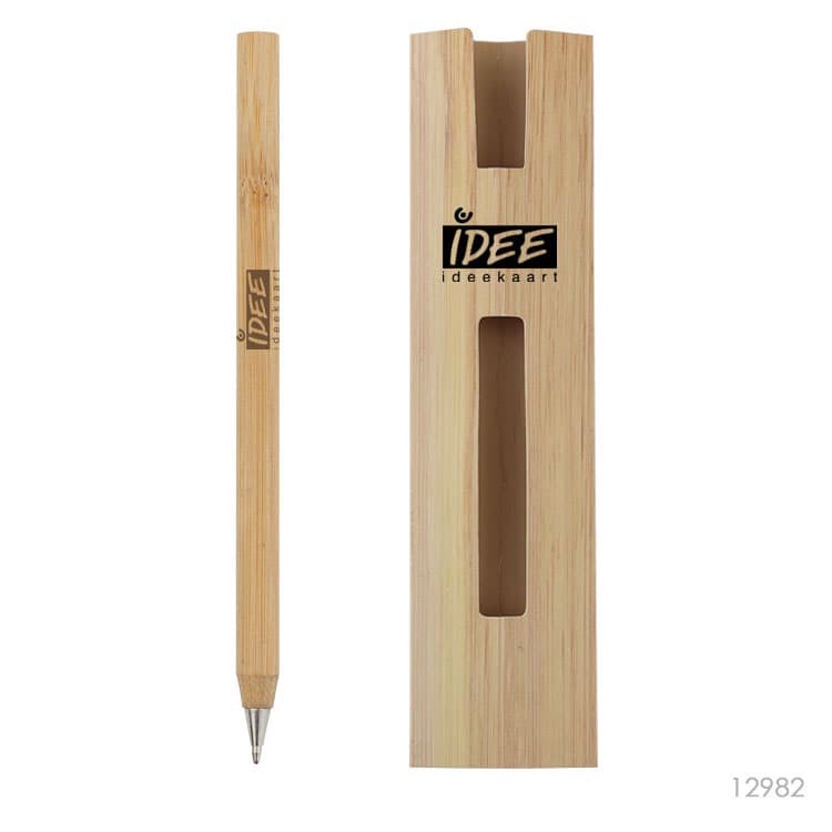 Bamboo Pen With Wheat Straw Trim 2
