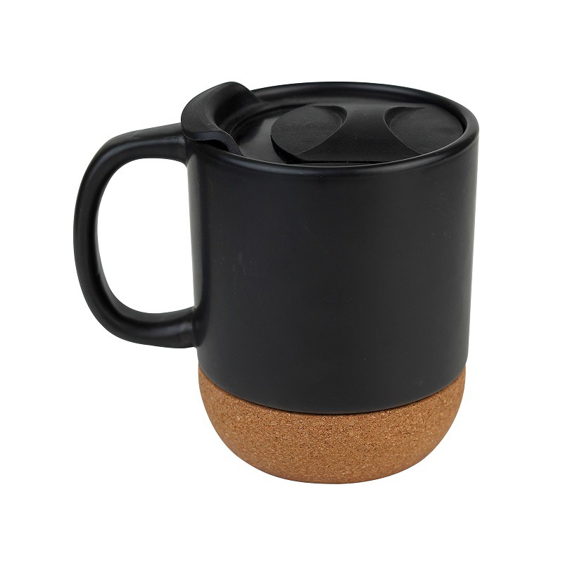 cork base ceramic mug